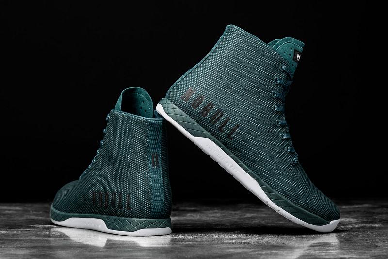 Women's Nobull High-Top Deep Teal Trainers Turquoise | SG M3011Q